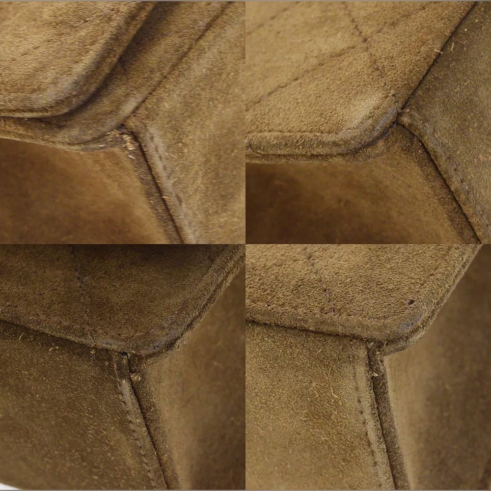 Chanel suede Logo Shoulder Bag - Picture 7 of 16